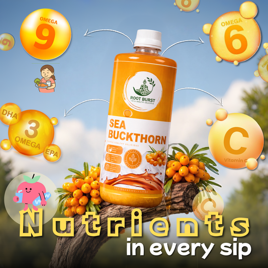 Sea Buckthorn Glow Elixir – Vitamin C Rich Skin & Hair Booster