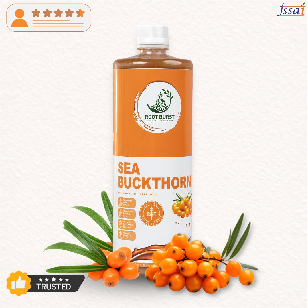 Sea Buckthorn Glow Elixir – Vitamin C Rich Skin & Hair Booster