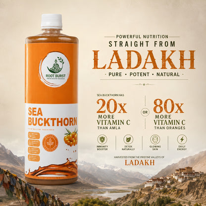 Sea Buckthorn Glow Elixir – Vitamin C Rich Skin & Hair Booster