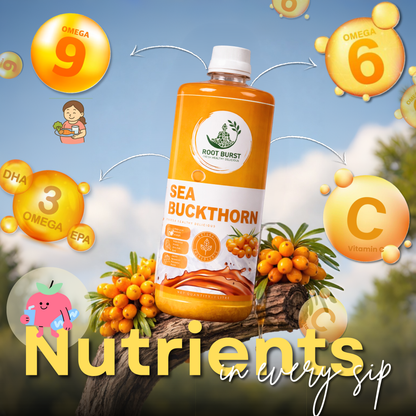 Sea Buckthorn Glow Elixir – Vitamin C Rich Skin & Hair Booster