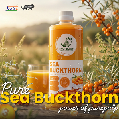 Sea Buckthorn Glow Elixir – Vitamin C Rich Skin & Hair Booster