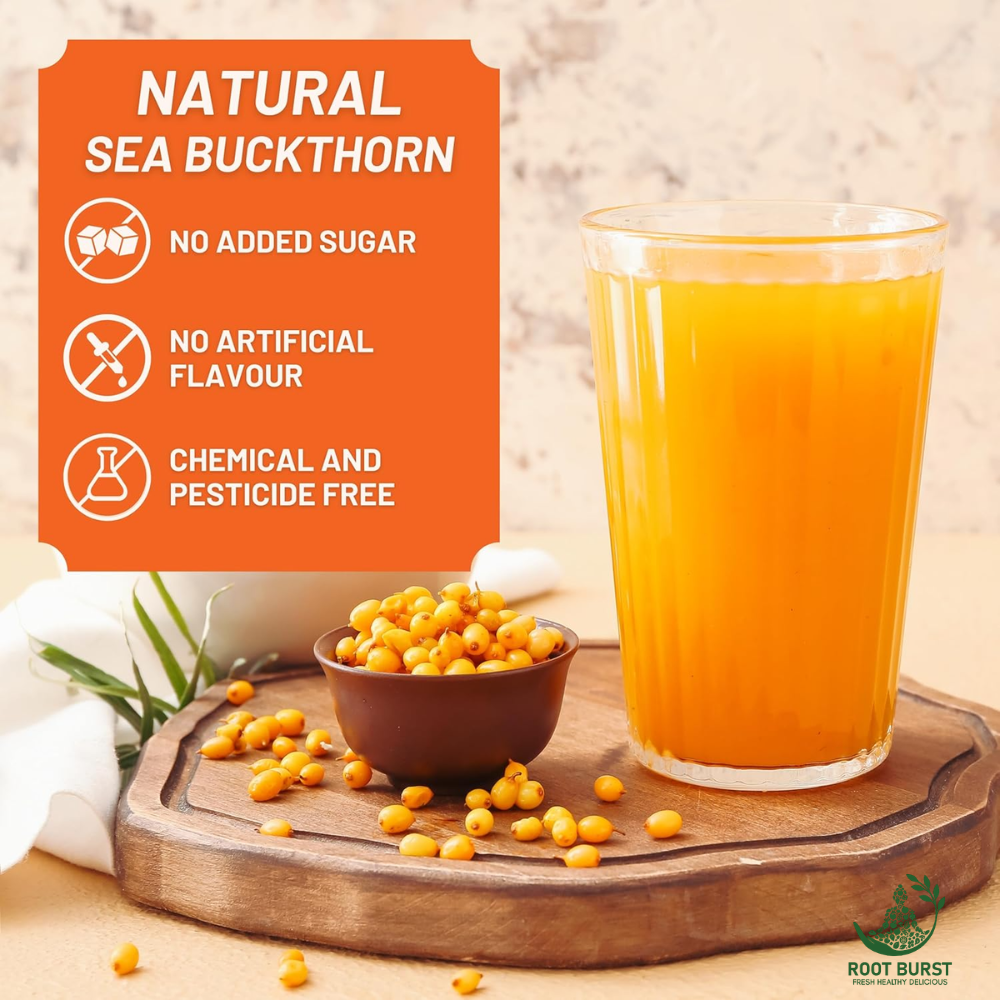Sea Buckthorn Glow Elixir – Vitamin C Rich Skin & Hair Booster